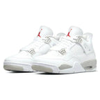 Jordan Retro 4-Style Sneakers – White Cement Edition