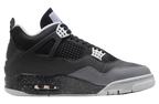 Air Jordan 4 Fear 2024 - Black, White, Cool Grey, Pure Platinum, with Iconic Quote Insole Detail