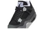 Air Jordan 4 Fear 2024 - Black, White, Cool Grey, Pure Platinum, with Iconic Quote Insole Detail
