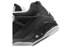 Air Jordan 4 Fear 2024 - Black, White, Cool Grey, Pure Platinum, with Iconic Quote Insole Detail