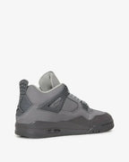 Jordn Retro 4‑Style Sneakers – Wet Cement Edit