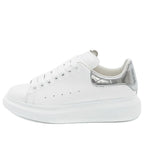 (WMNS) Alexander McQueen Oversized Sneaker 'Silver Crocodile' 553770WHYBQ9071 #