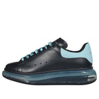 (WMNS) Alexander McQueen Oversized Sneakers 'Black Light Blue' 666893WHXMA1136 #