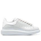 (WMNS) Alexander McQueen Oversized Low-Top Sneakers 'Grey White' 697102W4T911806 #