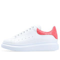 (WMNS) Alexander McQueen Oversized Sneaker 'White Pink' 553770WHXMY9663 #