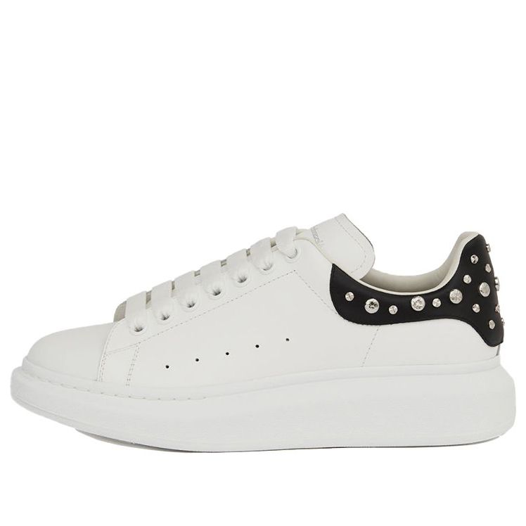 Alexander McQueen Oversized Studded Leather Sneakers 'White' 485246WHGP59061 #