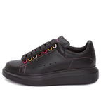 (WMNS) Alexander McQueen Oversized Sneaker 'Black Rainbow' 553770WHZ4S1312 #