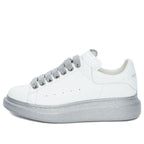 (WMNS) Alexander McQueen Oversized Sneaker 'White Silver' 553770WHWKV9071 #