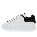 (WMNS) Alexander McQueen Oversized Sneaker 'White Black' 609650WIAFJ9061 #