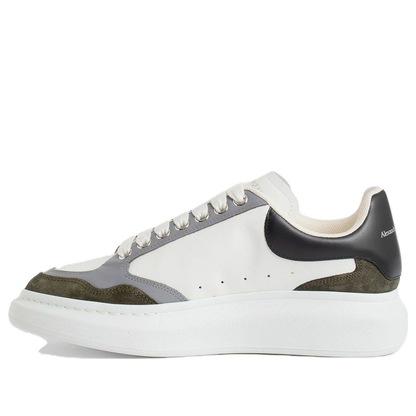 Alexander McQueen Oversized Sneaker 'White Khaki Grey' 757710WIA5V3155 #