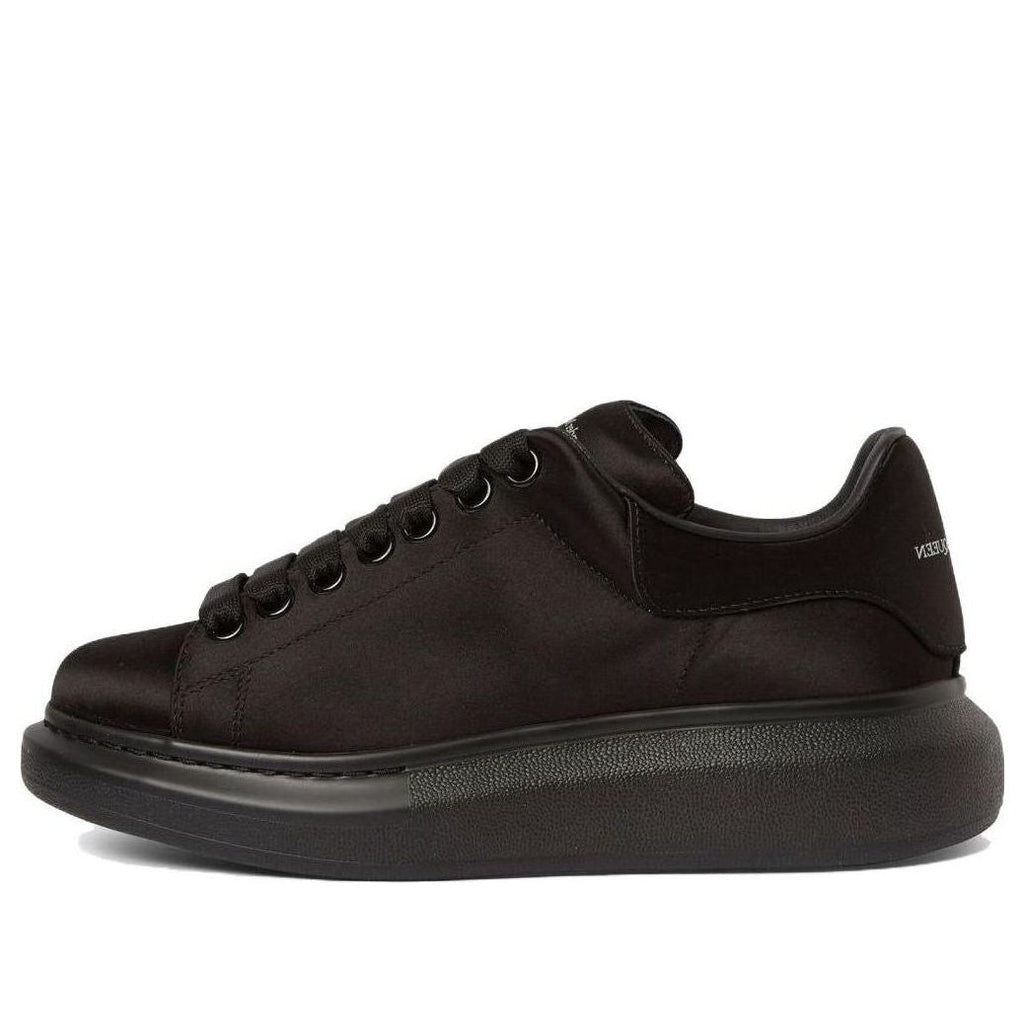 (WMNS) Alexander McQueen Oversized Sneakers 'Dark Brown Black' 708073W4AC01000 #