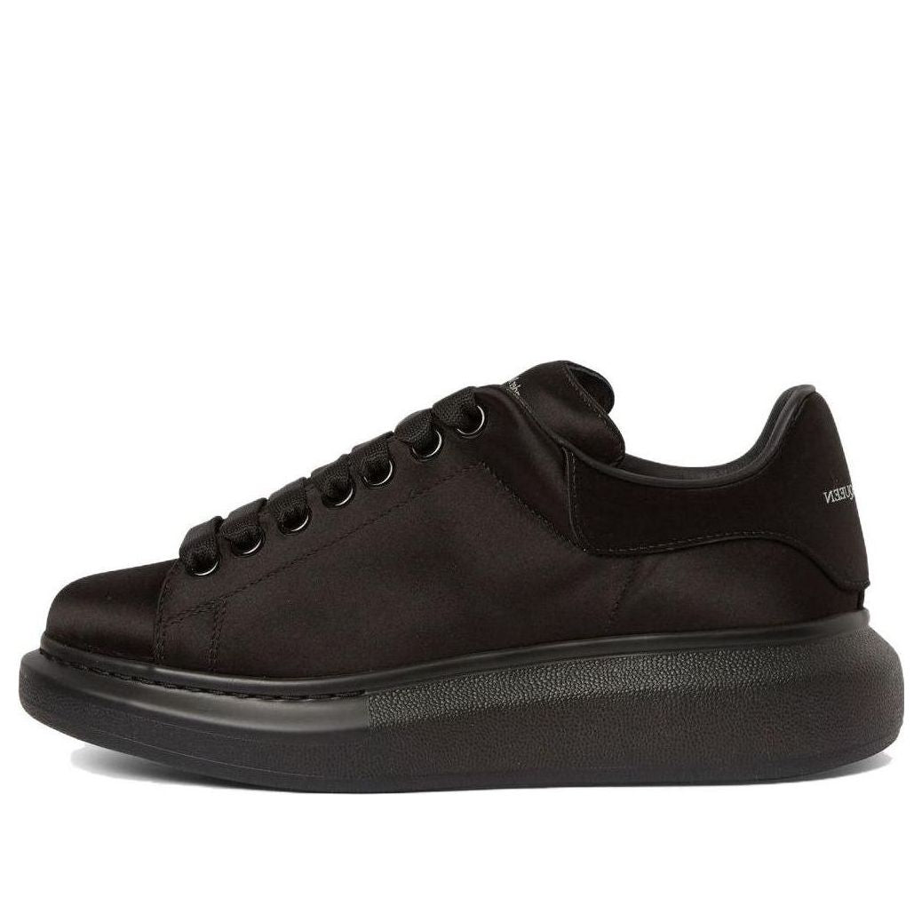 (WMNS) Alexander McQueen Oversized Sneakers 'Dark Brown Black' 708073W4AC01000 #