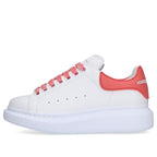 (WMNS) Alexander McQueen Oversized Sneaker 'White Coral' 621056WHXMT9097 #