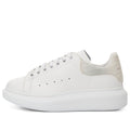 (WMNS) Alexander McQueen Oversized Low-Top Sneakers 'White Beige' 718233WICG68959 #
