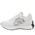 (WMNS) Alexander McQueen Sprint Runner 'White Black' 755637WIDN89089 #