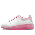 (WMNS) Alexander McQueen Larry Oversized Sneaker 'Clear Sole White Pink' 718255WICYD8884 #