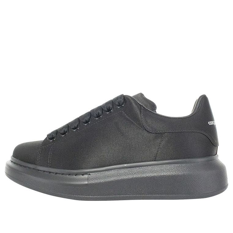 (WMNS) Alexander McQueen Oversized Sneaker 'Triple Black' 685667W4ACZ1000 #