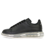 Alexander McQueen Oversized Sneaker 'Black Clear Sole' 604232WHX981070 #