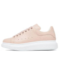 (WMNS) Alexander McQueen Oversized Larry Leather Sneakers 'Pink White' 718139WHGP56856 #