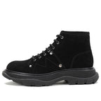 (WMNS) Alexander McQueen Tread Slick Boot 'Black' 595469WHZ281081 #