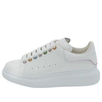 (WMNS) Alexander McQueen Oversized Sneakers 'White Metalic Eyelets' 685671WIB9W9035 #