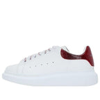 (WMNS) Alexander McQueen Oversized Sneaker 'Burgundy Crocodile' 718233WICG69088 #