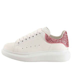 (WMNS) Alexander McQueen Oversized Sneaker 'Beige Pink Glitter' 558945WIA4Y9414 #