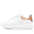 (WMNS) Alexander McQueen Oversized Sneakers 'White Rose Gold' 718232WIE829053 #