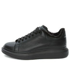 Alexander McQueen Oversized Sneaker 'Black Wool' 604228WHVJX1000 #